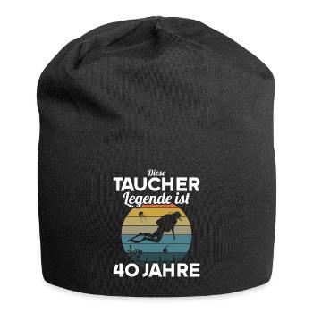 Diese Taucher Legende ist 40 Jahre 40 Geburtstag - Jersey-Beanie - Schwarz - Vorne