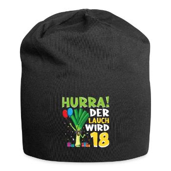 Lauch Kostüm Bodybuilding Satire Gym Jga - Jersey-Beanie - Schwarz - Vorne