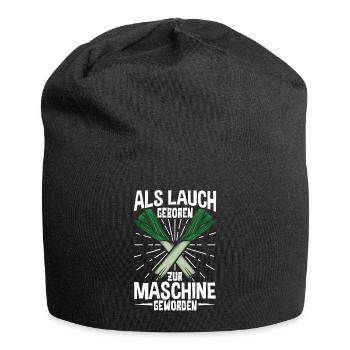 Lauch Kostüm Bodybuilding Satire Gym Jga - Jersey-Beanie - Schwarz - Vorne