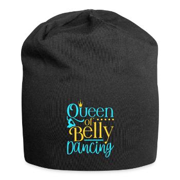Belly Dancer Queen Of Belly Dancing - Jersey Beanie - black - Front