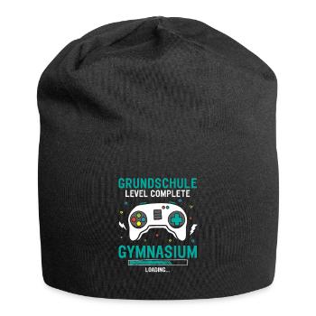 Grundschule Level Complete Gymnasium Loading - Jersey-Beanie - Schwarz - Vorne