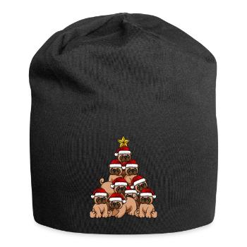 Arbre de Noël Carlin pour chien - Bonnet en jersey - noir - Devant