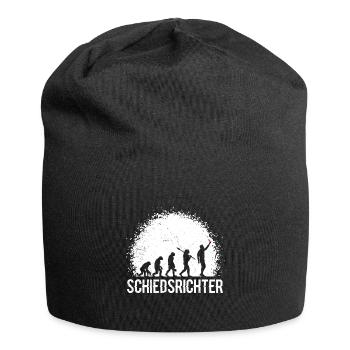 Schiedsrichter - Jersey-Beanie - Schwarz - Vorne