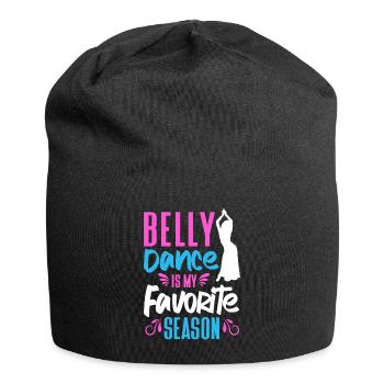 Belly Dance Is My Favorite Season Belly Dancing - Jersey Beanie - black - Front