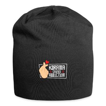 Kdrama Addiction Binge Regarder le drame coréen - Bonnet en jersey - noir - Devant