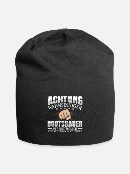 Bootsbauer Schiffsbauer - Jersey-Beanie - Schwarz