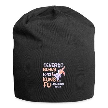 Kung Fu Kampfsport Kampfkunst Sport Geschenk - Jersey-Beanie - Schwarz - Vorne