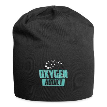 Addiction à la plongée sous-marine Natation sous l’eau - Bonnet en jersey - noir - Devant