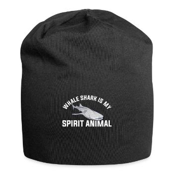 Whale Shark Is My Spirit Animal Marine Biology Sha - Jersey-Beanie - Schwarz - Vorne