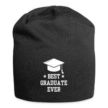 Meilleur diplômé de tous les temps Diplômés diplômés - Bonnet en jersey - noir - Devant