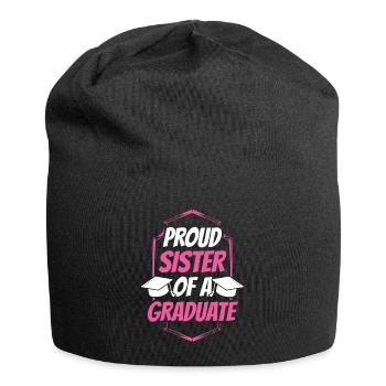 Proud Sister of a Graduate Graduate - Jersey Beanie - black - Front