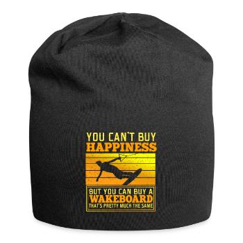 You can't buy luck, but you can buy a - Jersey Beanie - black - Front