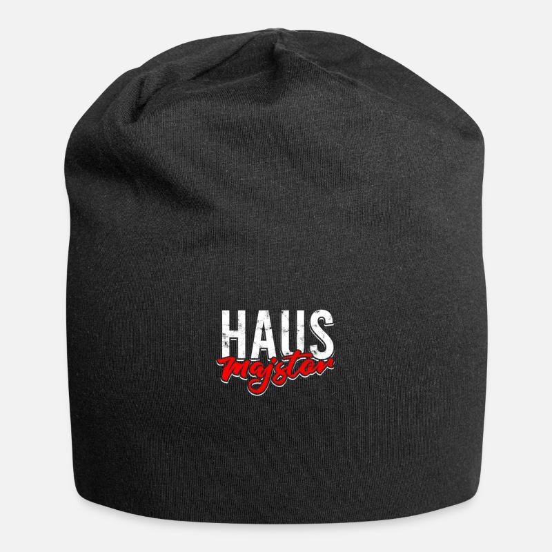 Balkan Spruch HAUS MAJSTOR Geschenkidee - Jersey-Beanie - Schwarz