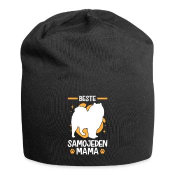 Beste Samojede Mama Schlittenhund - Jersey-Beanie - Schwarz - Vorne
