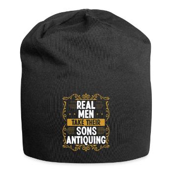 Antiquing Wax Treasure Hunter Antique Collecting - Jersey Beanie - black - Front