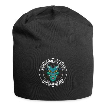 Jiu Jitsu Dragon Demon - Unterwerfung Team Jiu - Jersey-Beanie - Schwarz - Vorne