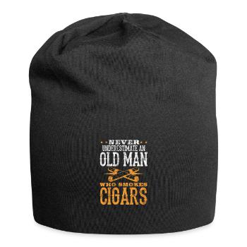 Zigarre - Jersey-Beanie - Schwarz - Vorne
