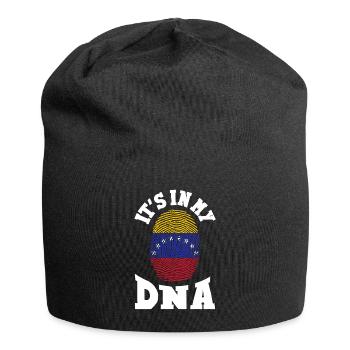 C’est dans mon ADN Venezuela Venezuela Venezuela Drapeau vénézuélien - Bonnet en jersey - noir - Devant