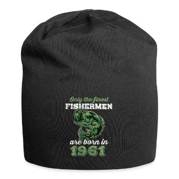 Legendär 61 Jahre alt Geschenk zum 61. Geburtstag - Jersey-Beanie - Schwarz - Vorne