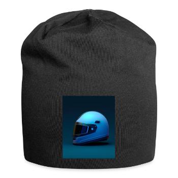 Motorcyclist Helmet - Jersey Beanie - black - Front