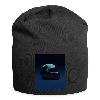 Motorcyclist Helmet - Jersey Beanie - black - Front