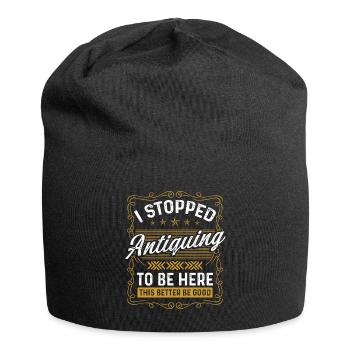 Antiquing Wax Treasure Hunting Antique - Jersey Beanie - black - Front