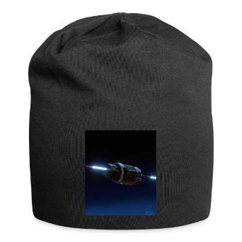 Raumschiff - Jersey-Beanie - Schwarz - Vorne