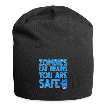 Halloween Zombie Untoter Leiche Kreatur Tot Kostüm - Jersey-Beanie - Schwarz - Vorne