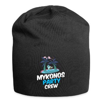 Équipage de mykonos - Bonnet en jersey - noir - Devant
