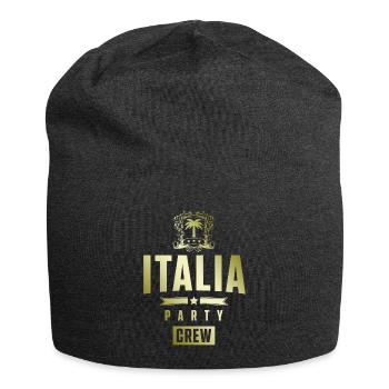 Équipage de l’Italia Party - Bonnet en jersey - charbon - Devant