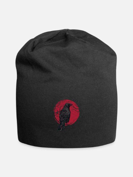 Rabe - Jersey-Beanie - Schwarz