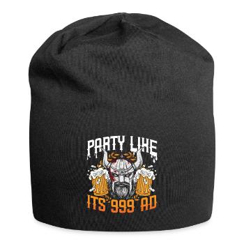 Mythologie viking nordique Conception de boisson pour Viking - Bonnet en jersey - noir - Devant