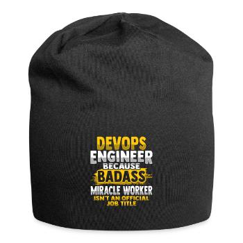Devops Sys-Admin Developer - Jersey Beanie - black - Front