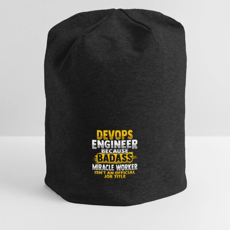 Devops Sys-Admin Entwickler Jersey-Beanie