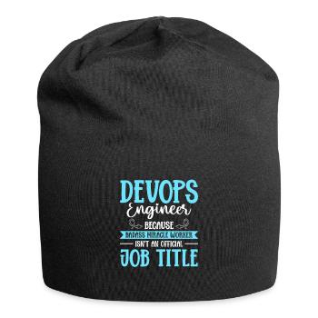 Devops Sys-Admin Developer - Jersey Beanie - black - Front