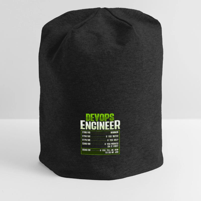 Devops Sys-Admin Entwickler Jersey-Beanie