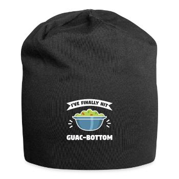 I've Finally Hit Guac-Bottom National Guacamole Da - Jersey-Beanie - Schwarz - Vorne