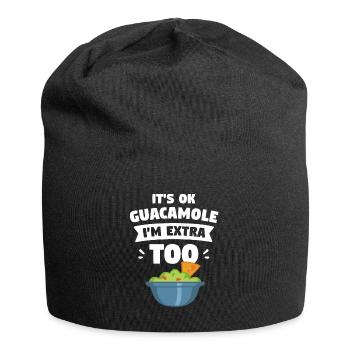 It's Ok Guacamole I'm Extra Too Avocado Guac - Jersey-Beanie - Schwarz - Vorne