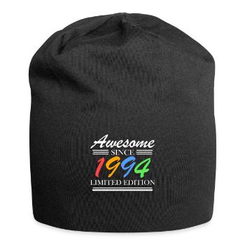 1994 - Jahrgang 1994 - Fantastisch seit 1994 - Jersey-Beanie - Schwarz - Vorne