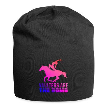 Sport équestre Vaulting Bomb Vaulter Riding - Bonnet en jersey - noir - Devant