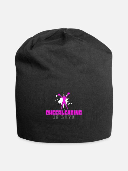Cheerleading - Jersey-Beanie - Schwarz