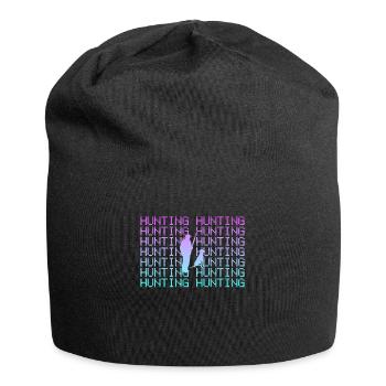 Jäger jagen - Jersey-Beanie - Schwarz - Vorne