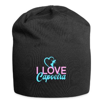 J’adore Capoeira Hobby Arts Martiaux Brésiliens - Bonnet en jersey - noir - Devant