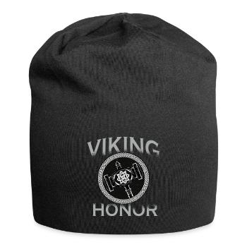 Wikinger-Ehre - Wikinger-Krieger-Norseman - Jersey-Beanie - Schwarz - Vorne