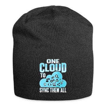 Cloud Administrator Cloud Devops - Jersey Beanie - charcoal grey - Front