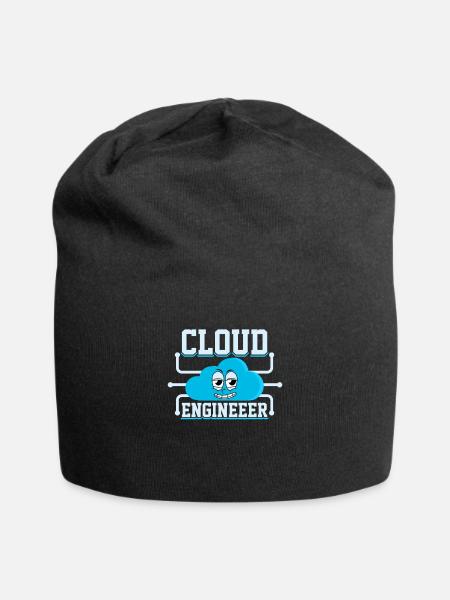 Administrateur Cloud Devops - Bonnet en jersey - noir