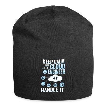 Cloud Administrator Cloud Devops - Jersey Beanie - charcoal grey - Front