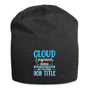Cloud Administrator Cloud Devops - Jersey Beanie - charcoal grey - Front