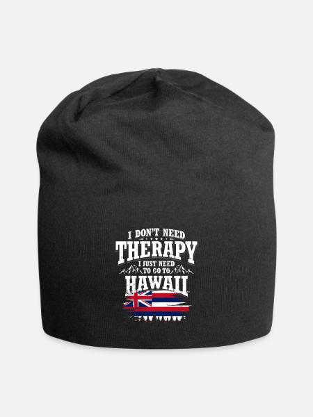 Hawaï - Bonnet en jersey - noir