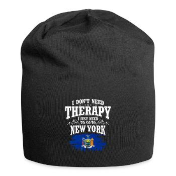 New York - Bonnet en jersey - noir - Devant